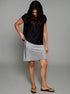 The Sport Skirt - Black / Grey Texture